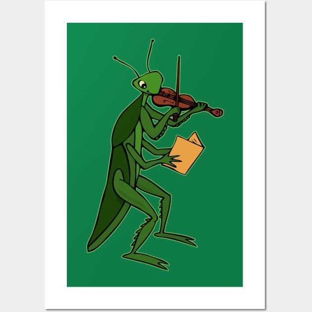 Playing Mantis #2 Wall Art by RockettGraph1cs